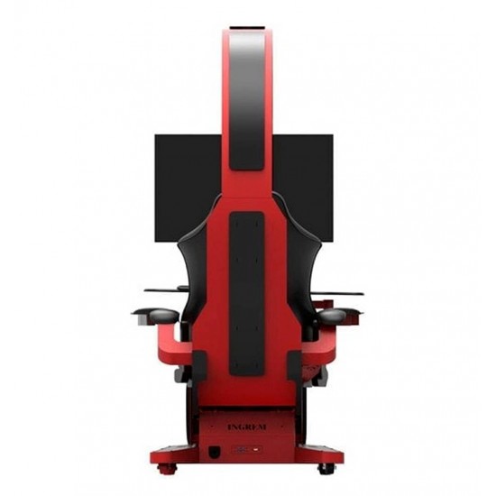 DXRACER INGREM CODING POD 2.0 ZERO GRAVITY ALL IN ONE COMPUTER SEAT E SPORTS GAME COCKPIT PRE ORDER RED BLACk